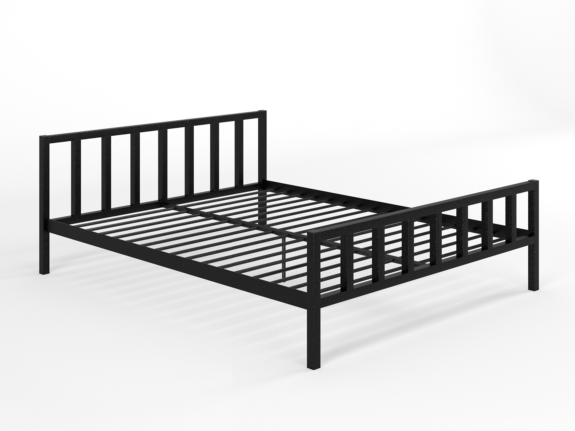 Двуспальная металлическая кровать "Тринго"