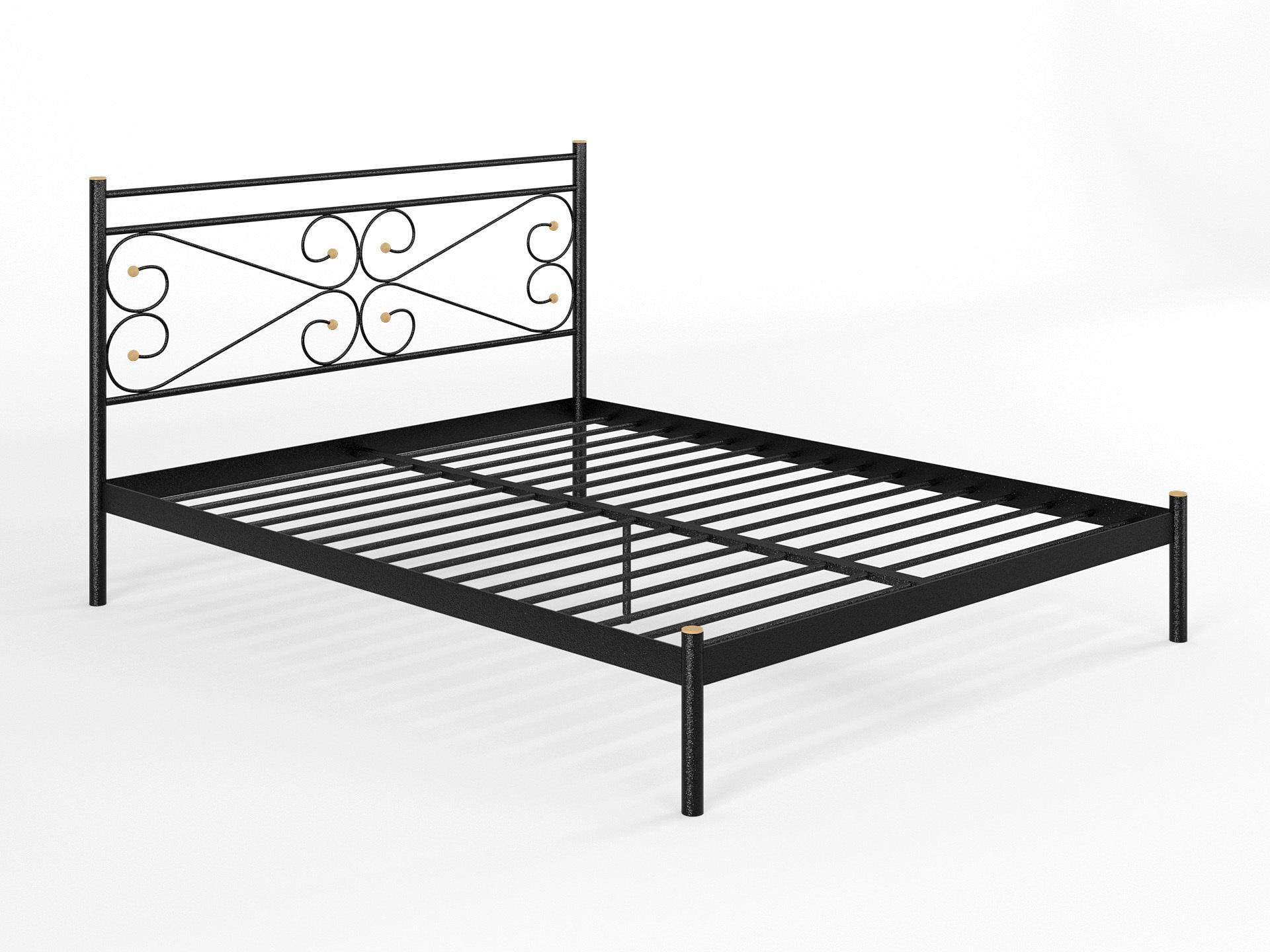 Двуспальная металлическая кровать "Марко"