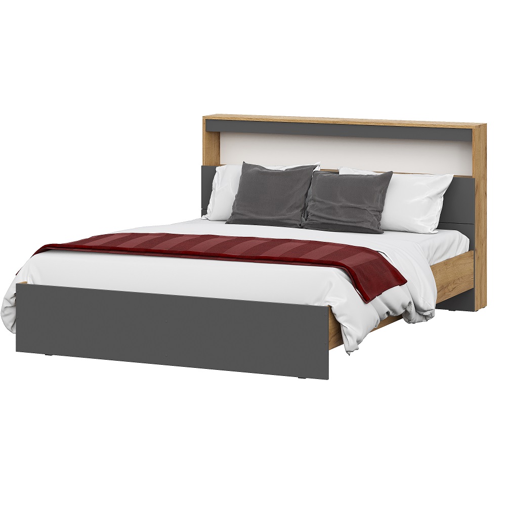 Двуспальная кровать Вена с прололожками 160x200