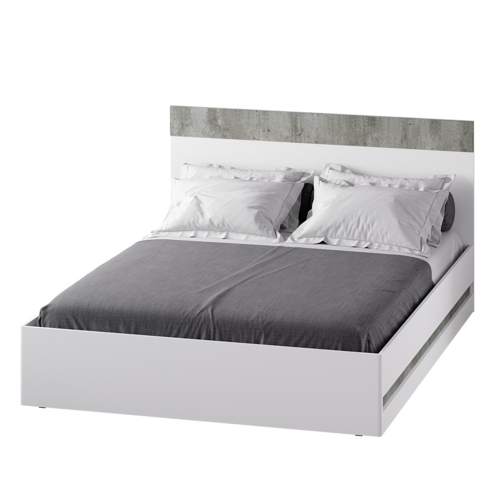 Двуспальная кровать с реечным настилом Инстайл КР-04