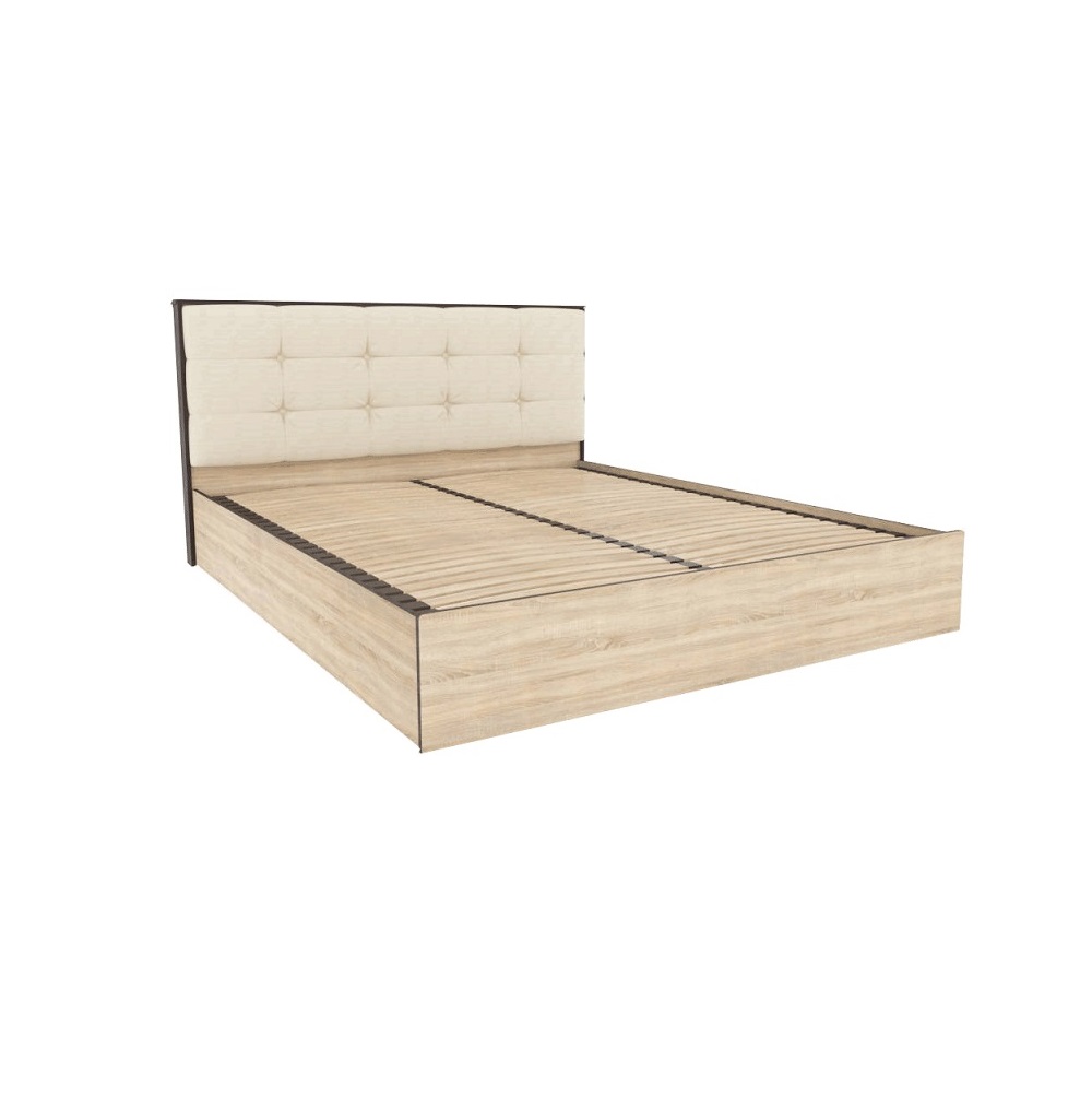 Двуспальная кровать Лирика ЛК-2 карамель