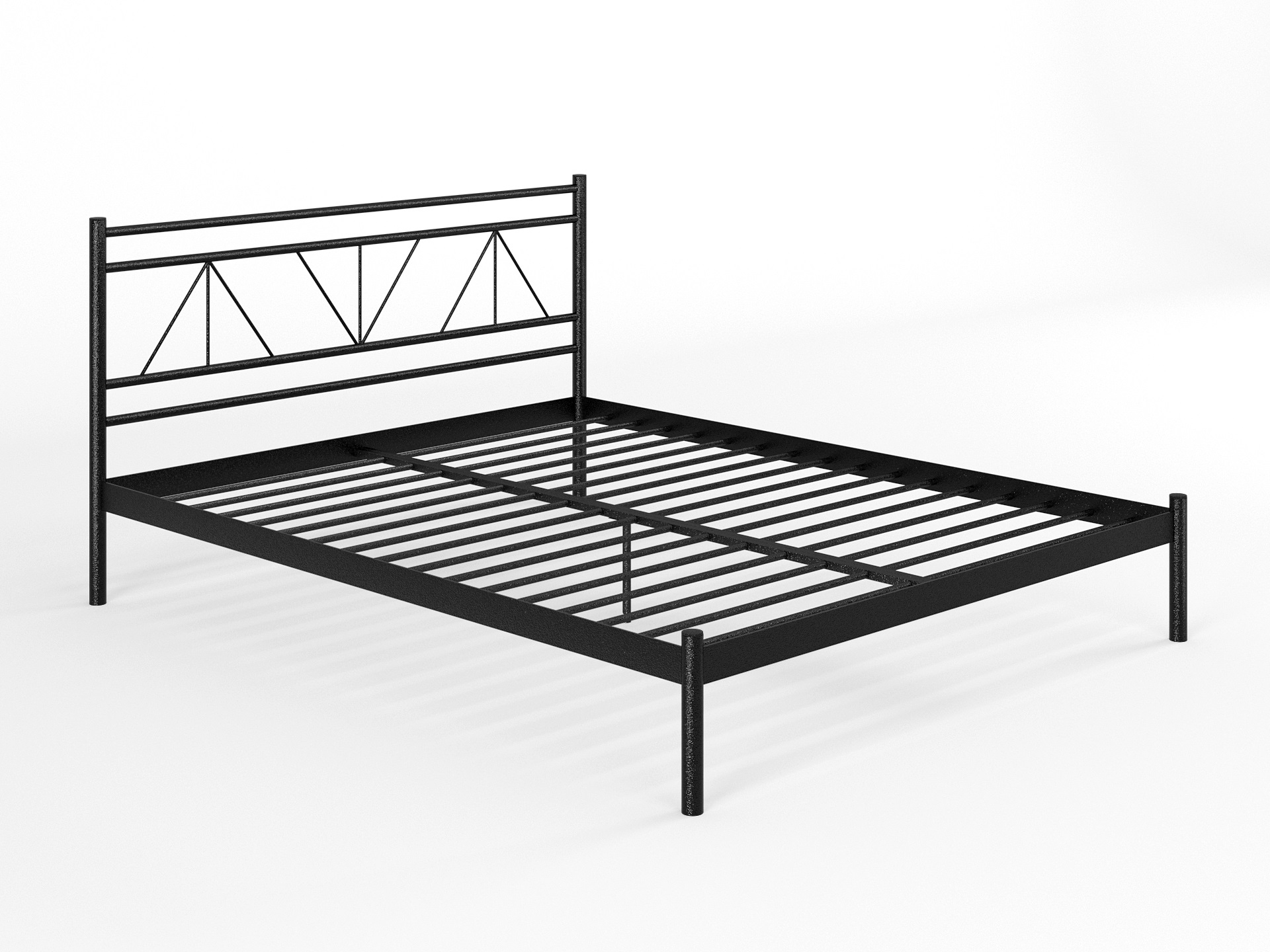 Двуспальная металлическая кровать "Ларус"