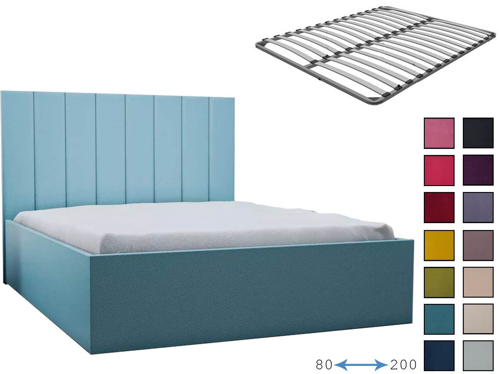 Кровать с ортопедическим основанием Сидней