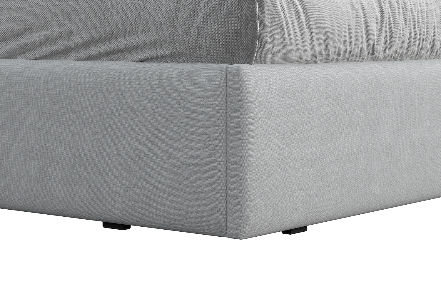 Односпальная кровать КР 3 Серая