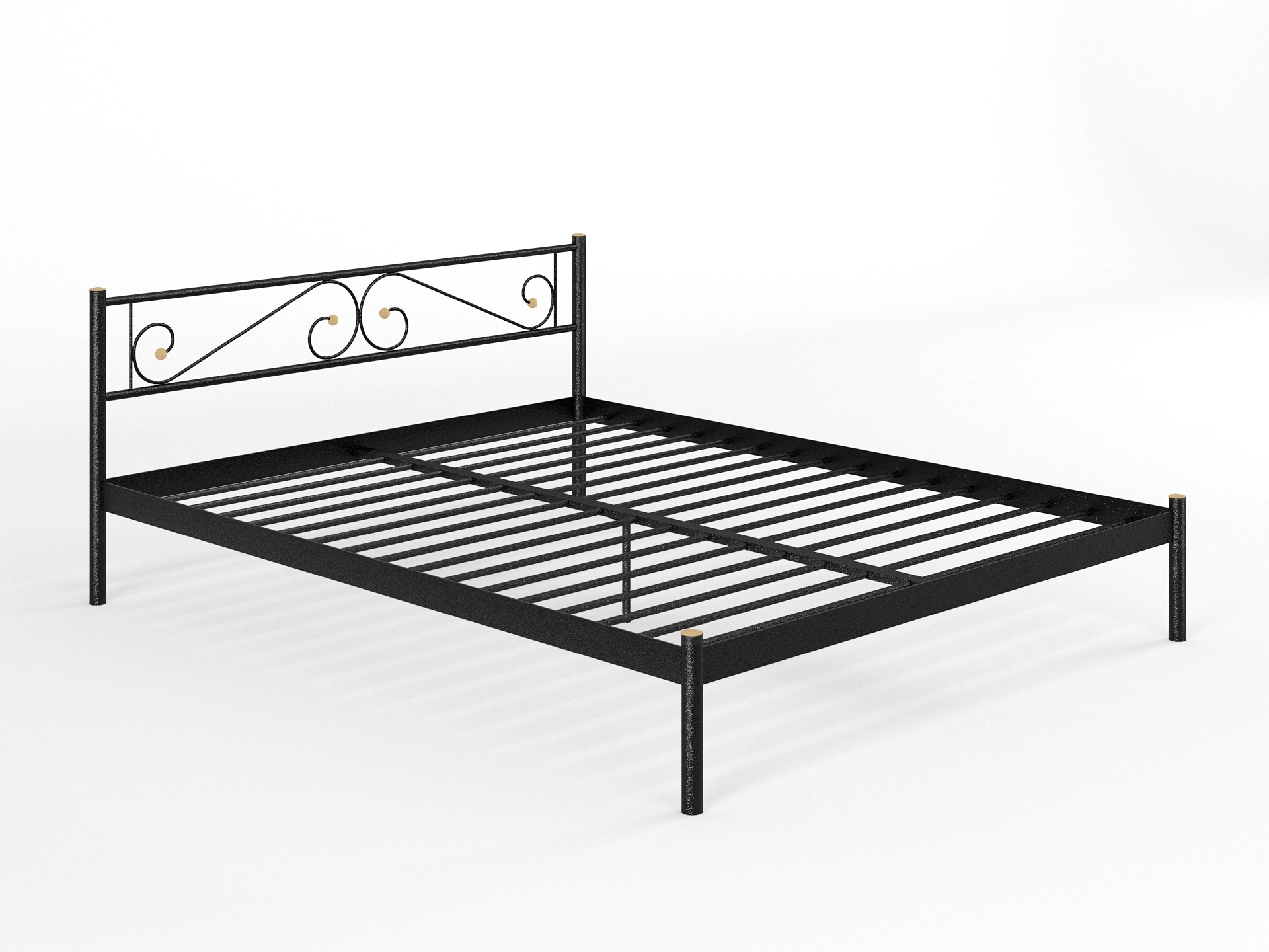 Двуспальная металлическая кровать "Шарм"