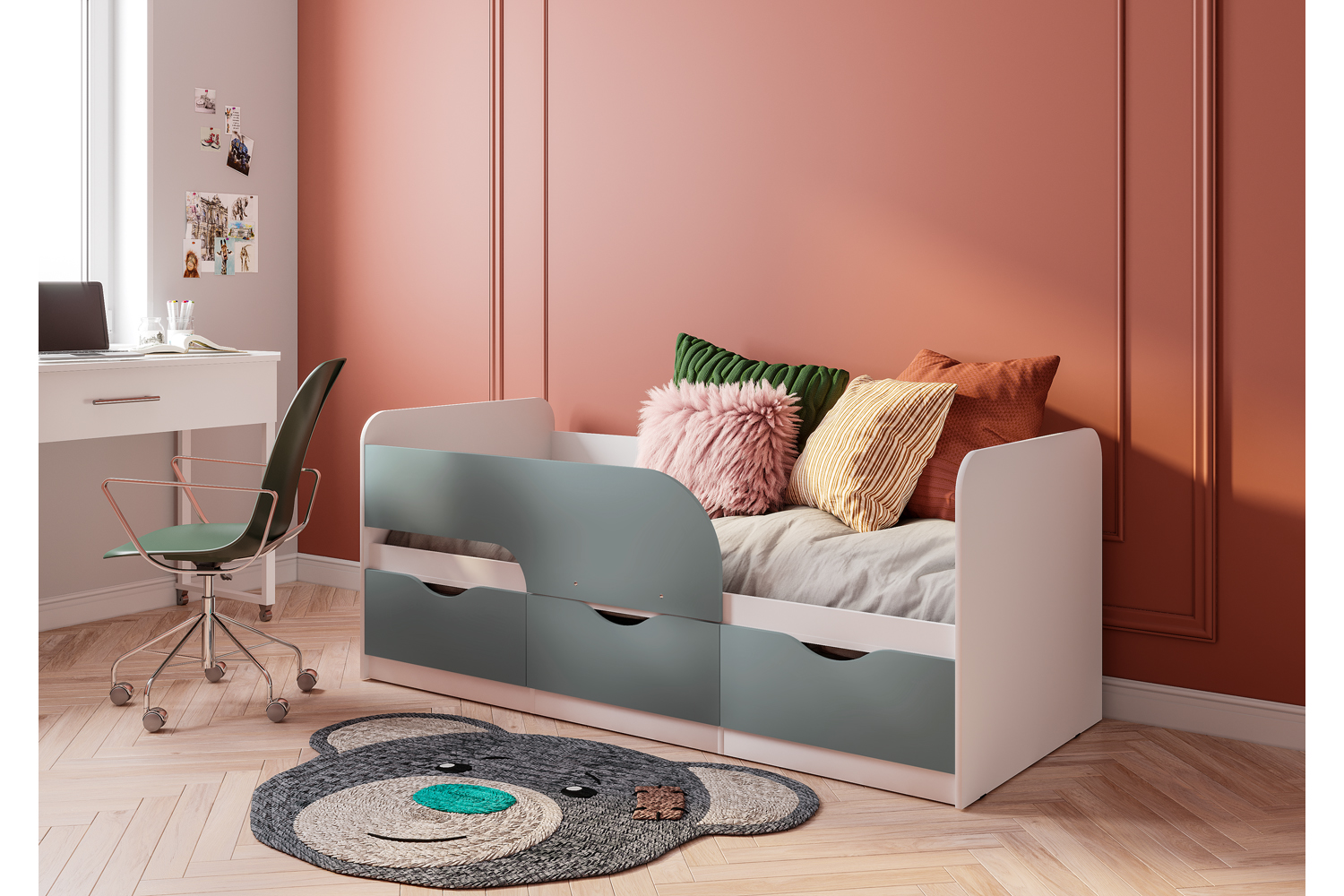 Детская кровать Стандарт КР-22 New