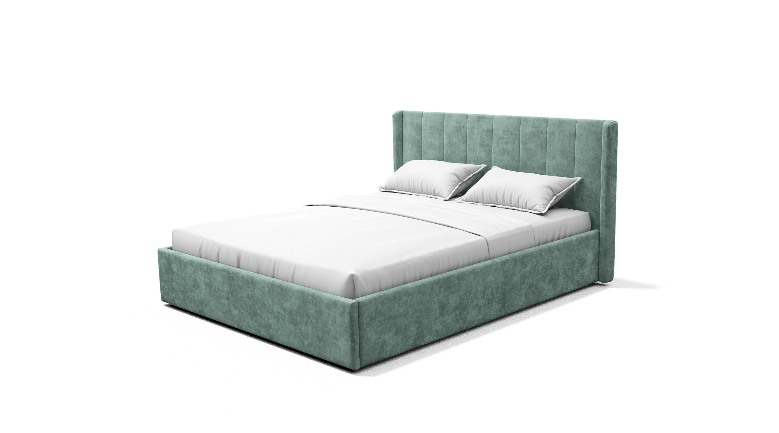 Двуспальная кровать Версаль КР-13 эвкалипт с подъемным механизмом