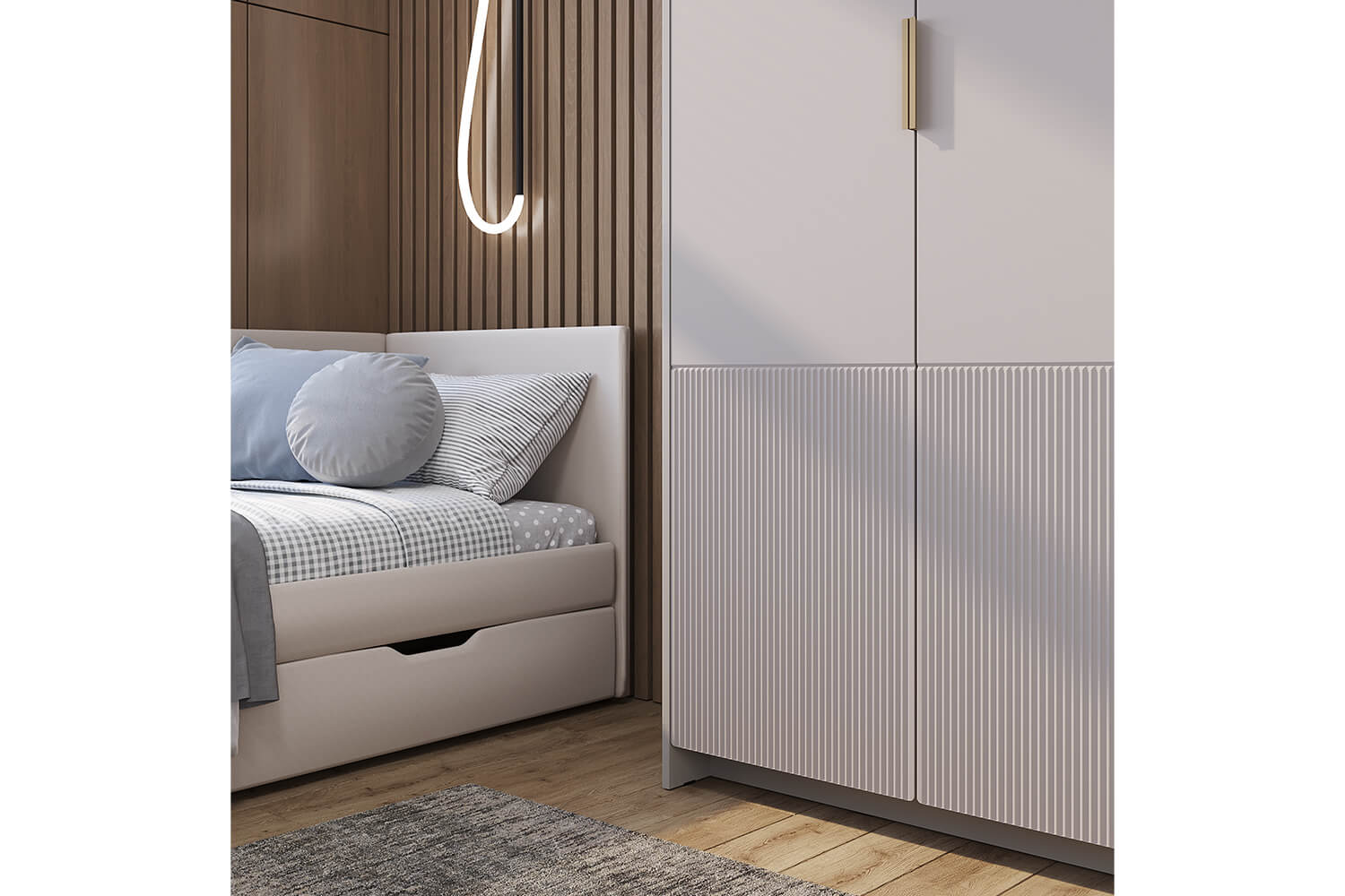 Шкаф 3-х створчатый Пандора ШК-06, Кашемир, Айриш