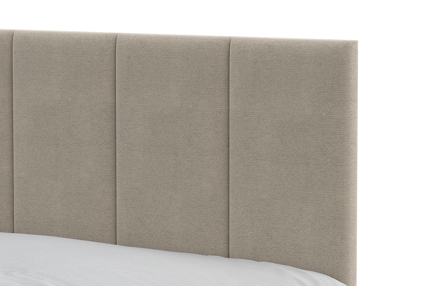 Односпальная кровать КР 3 Бежевая