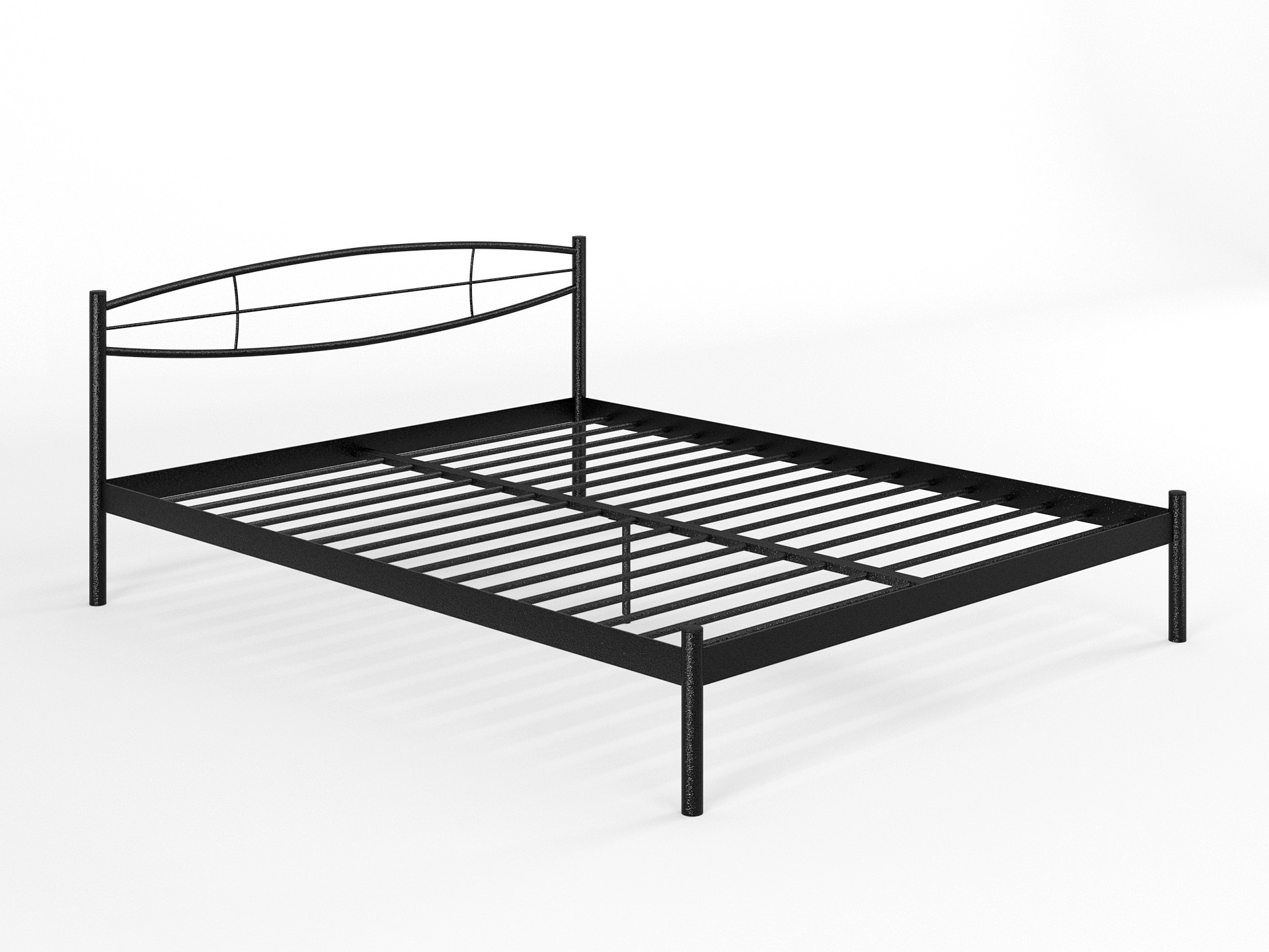 Двуспальная металлическая кровать "Аура"