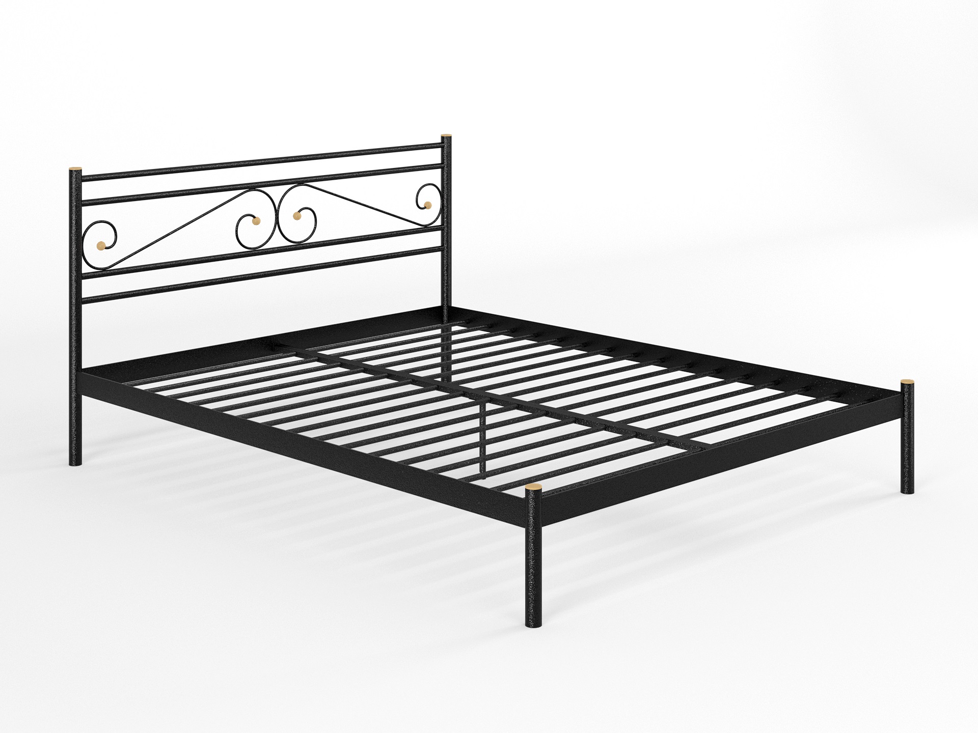 Двуспальная металлическая кровать "Криста"