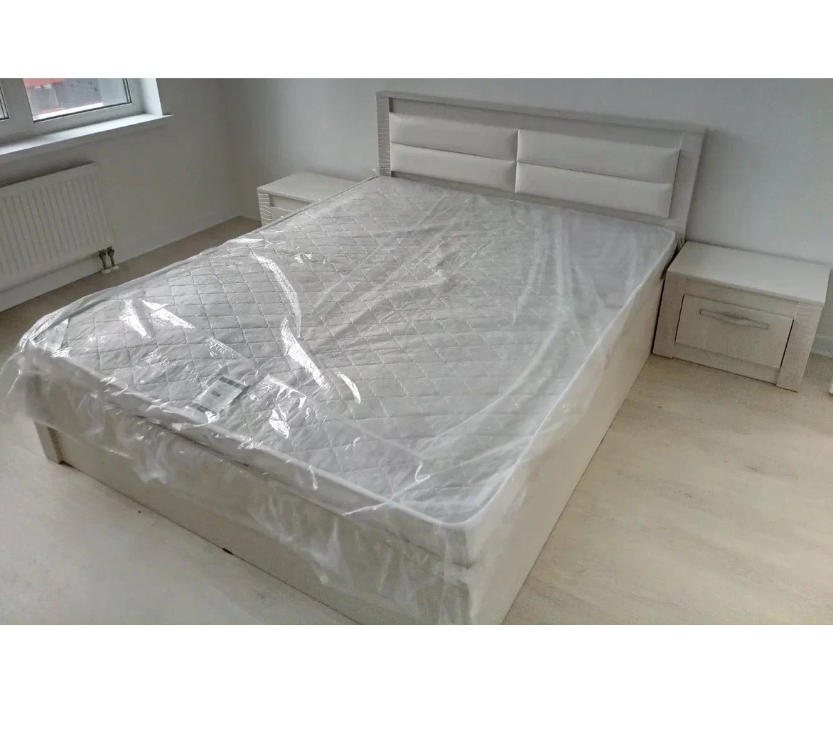 Двуспальная кровать с реечным настилом Монако КР-16