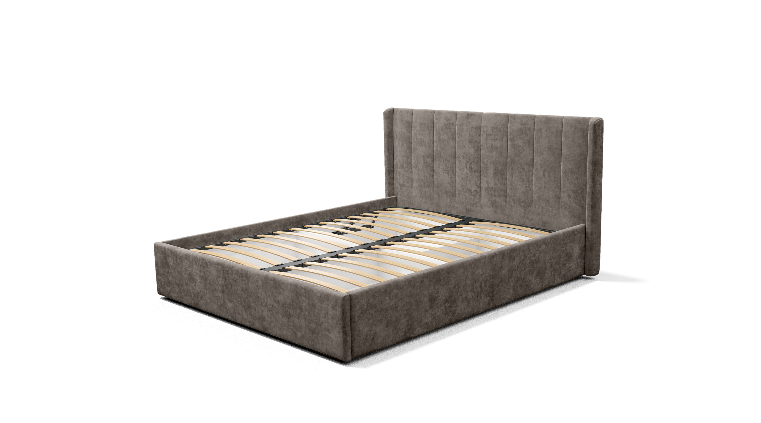 Двуспальная кровать Версаль КР-13 маренго с подъемным механизмом