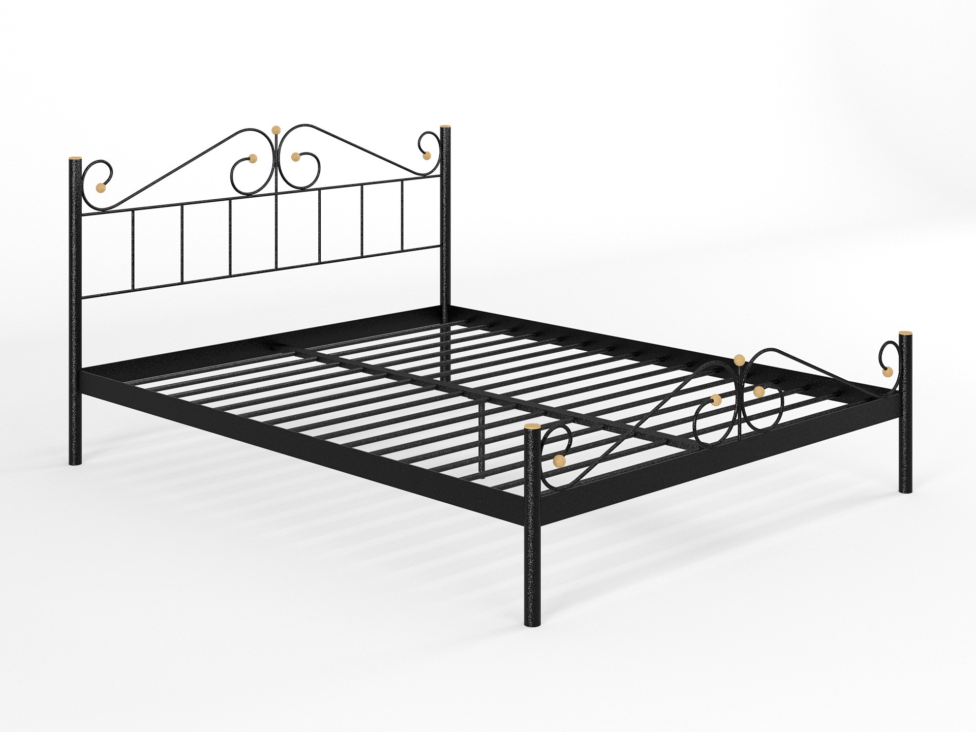 Двуспальная металлическая кровать "Мариана"