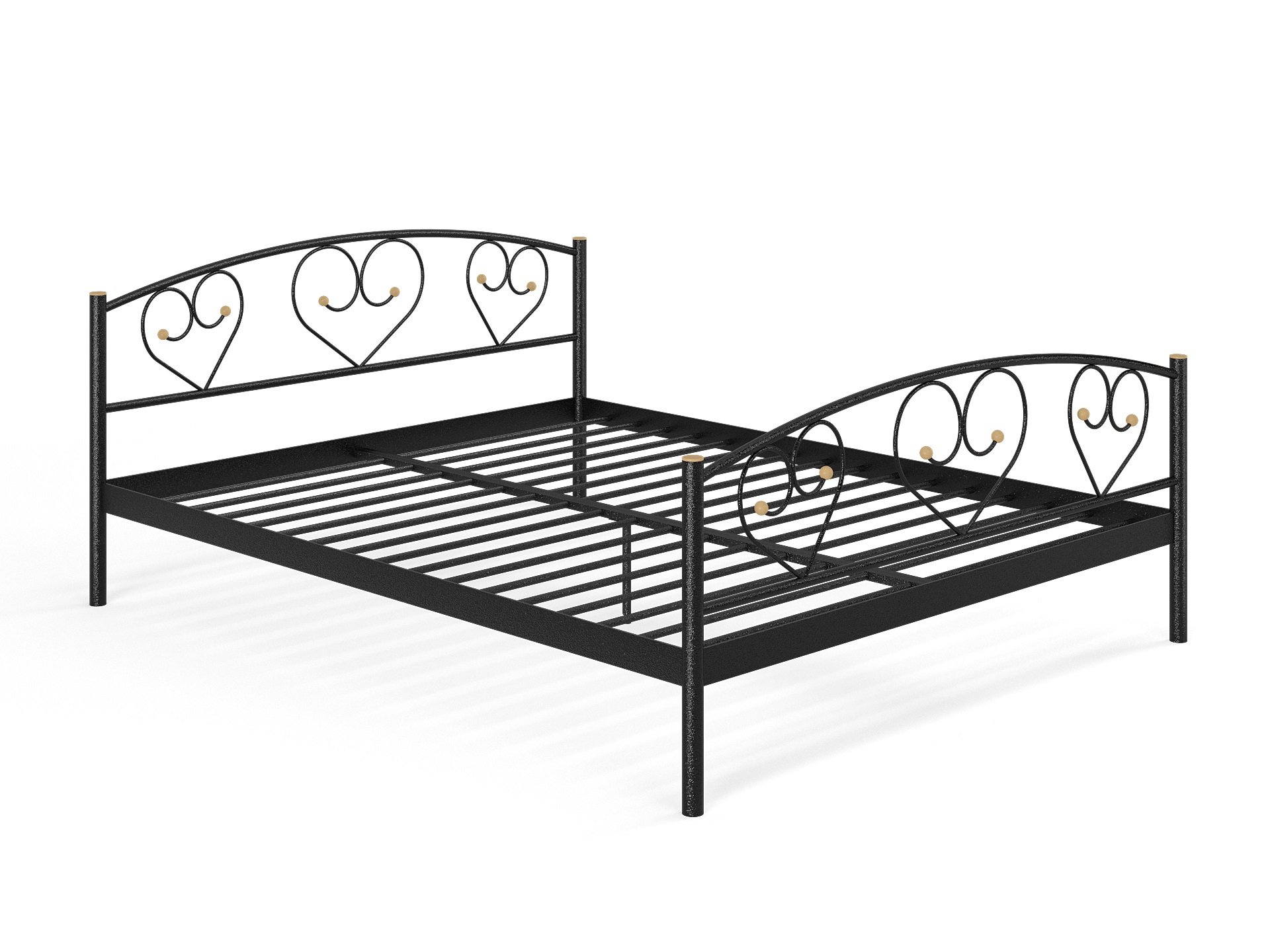 Двуспальная металлическая кровать "Дарина"