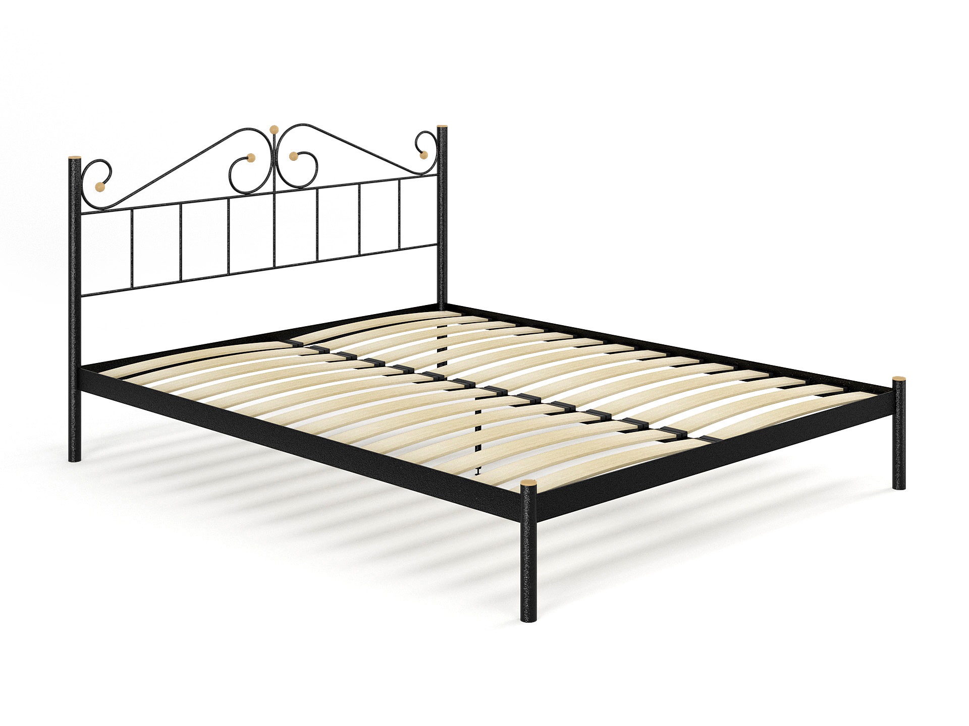 Двуспальная металлическая кровать "Мариана" 160*200 Ортопедическое основание