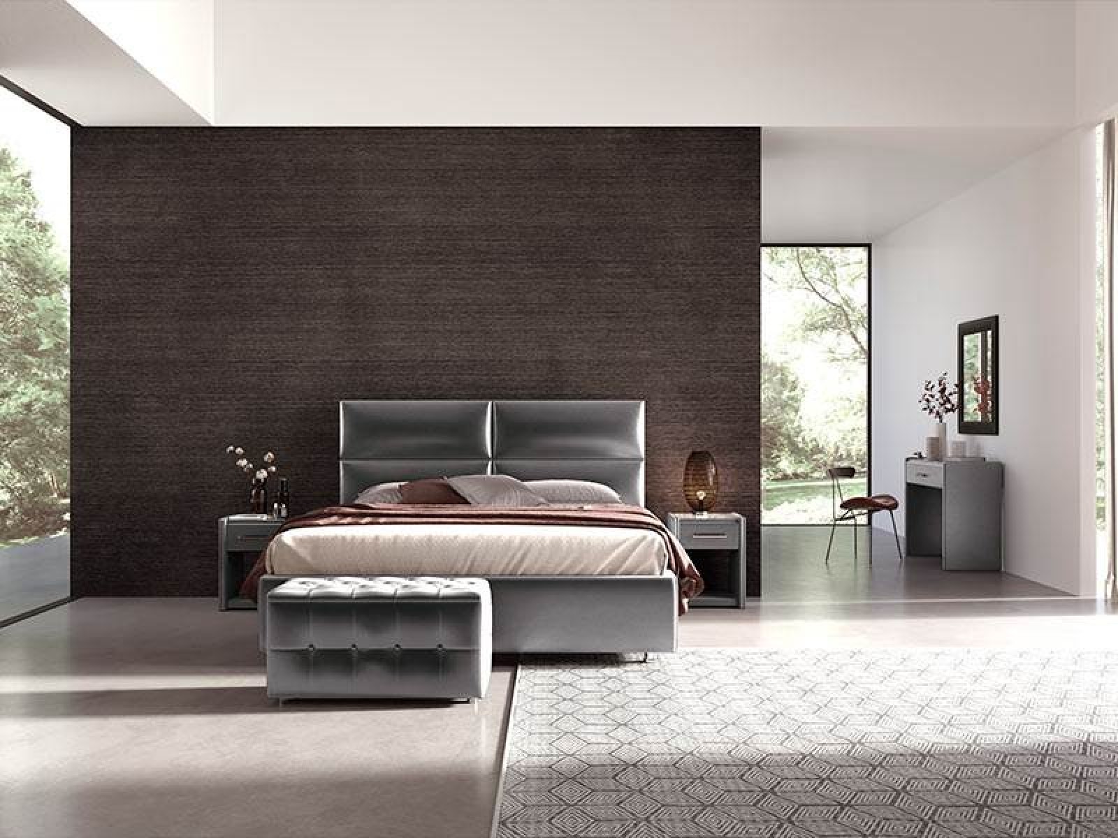 Кровать с ортопедическим основанием Мюнхен