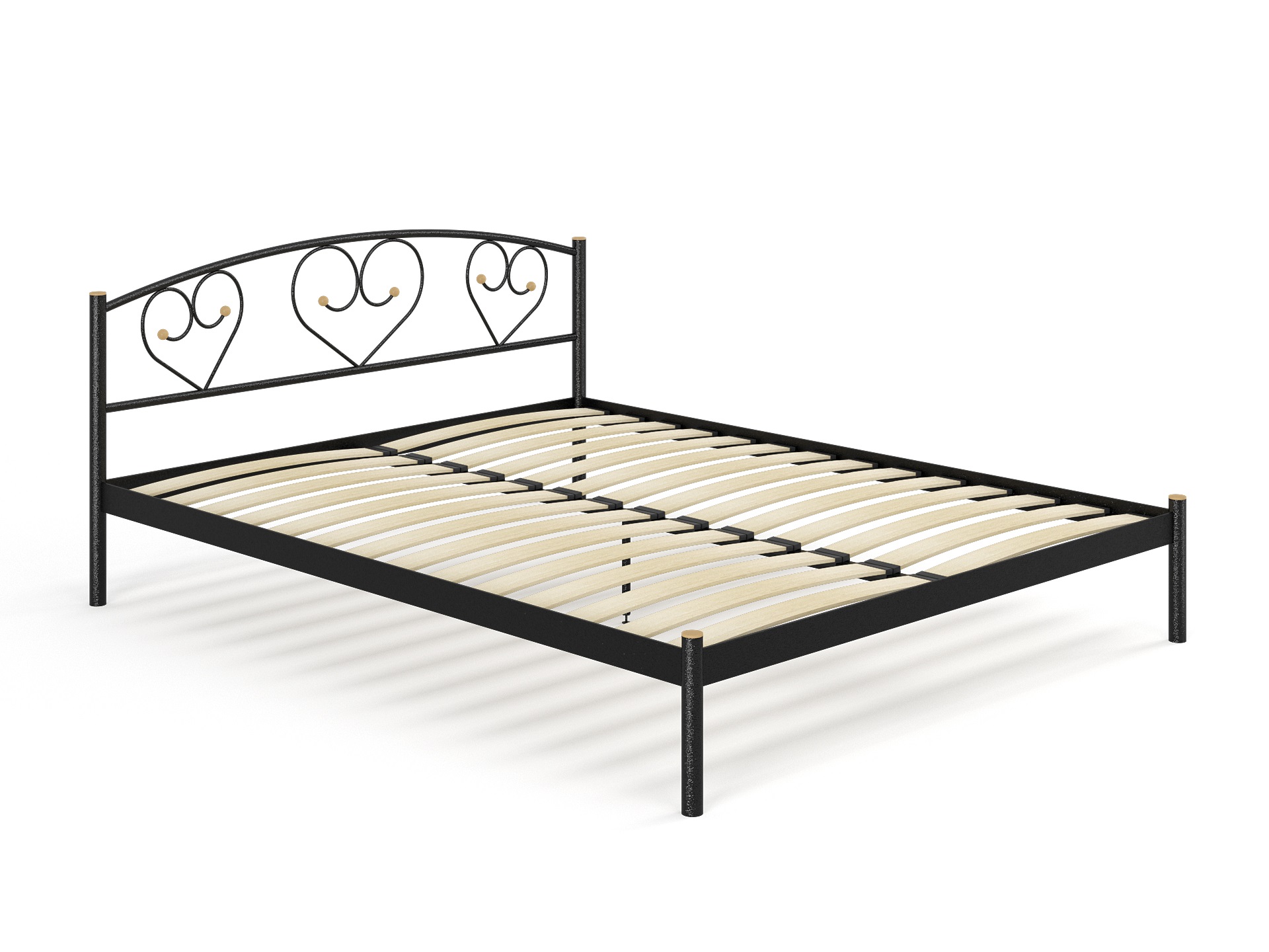 Двуспальная металлическая кровать "Дарина" 160*200 Ортопедическое основание