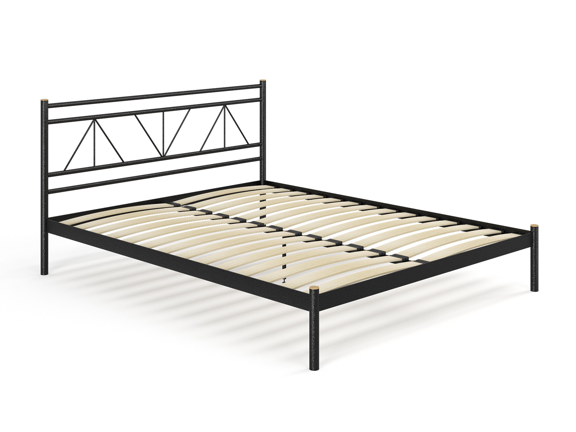 Двуспальная металлическая кровать "Ларус" 160*200 Ортопедическое основание