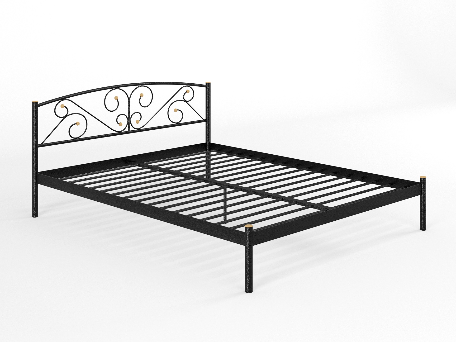 Двуспальная металлическая кровать "Эвелин"