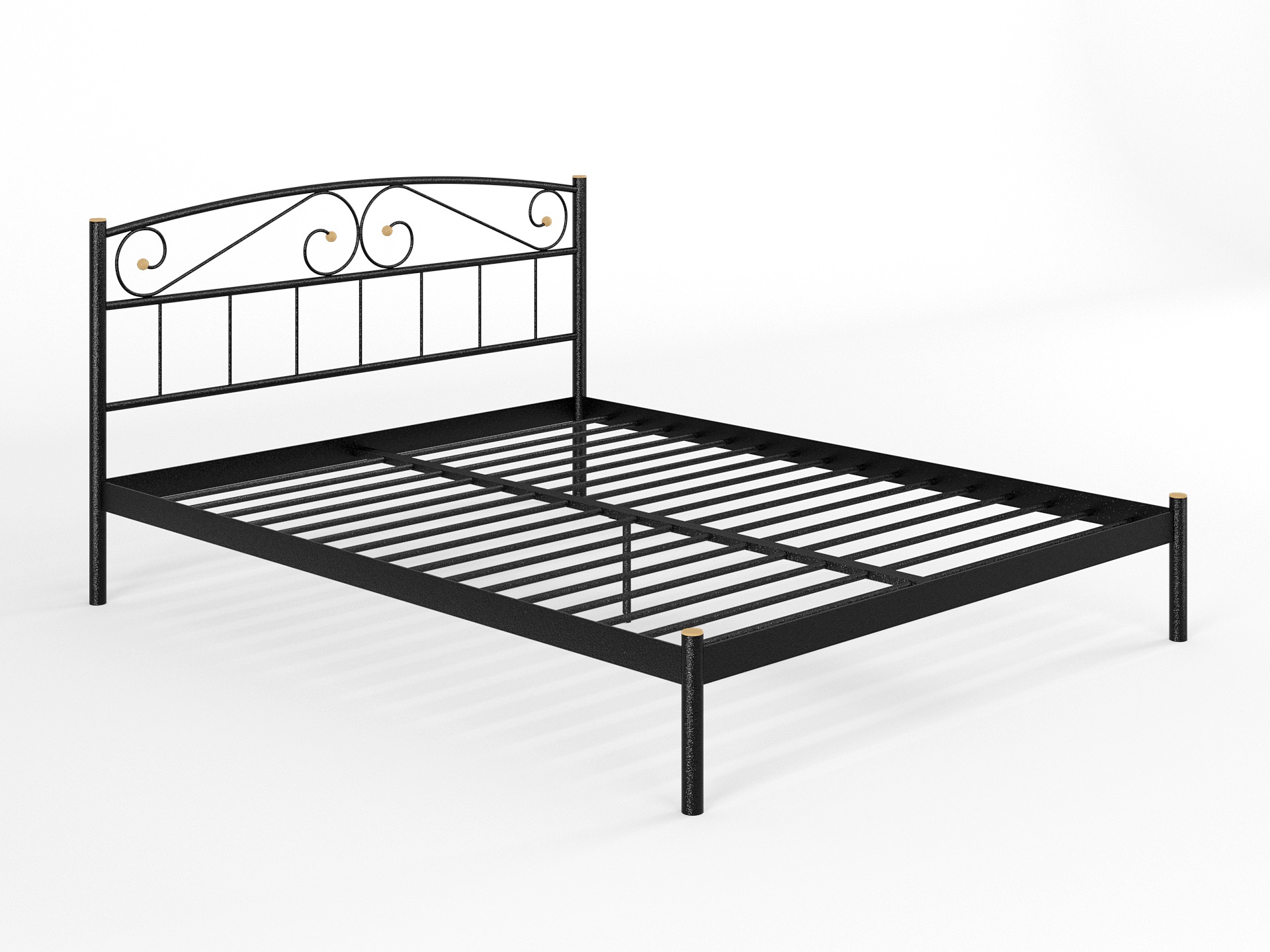 Двуспальная металлическая кровать "Никса"