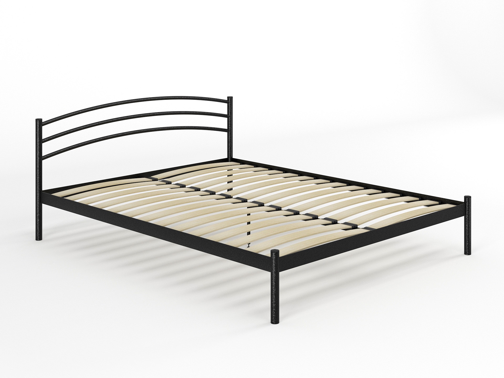 Двуспальная металлическая кровать "Эко" 160*200 Ортопедическое основание