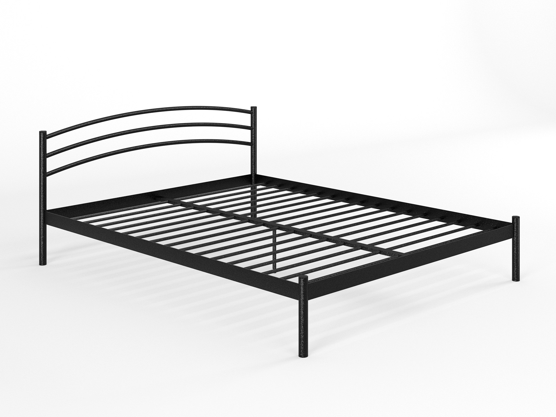 Двуспальная металлическая кровать "Эко"