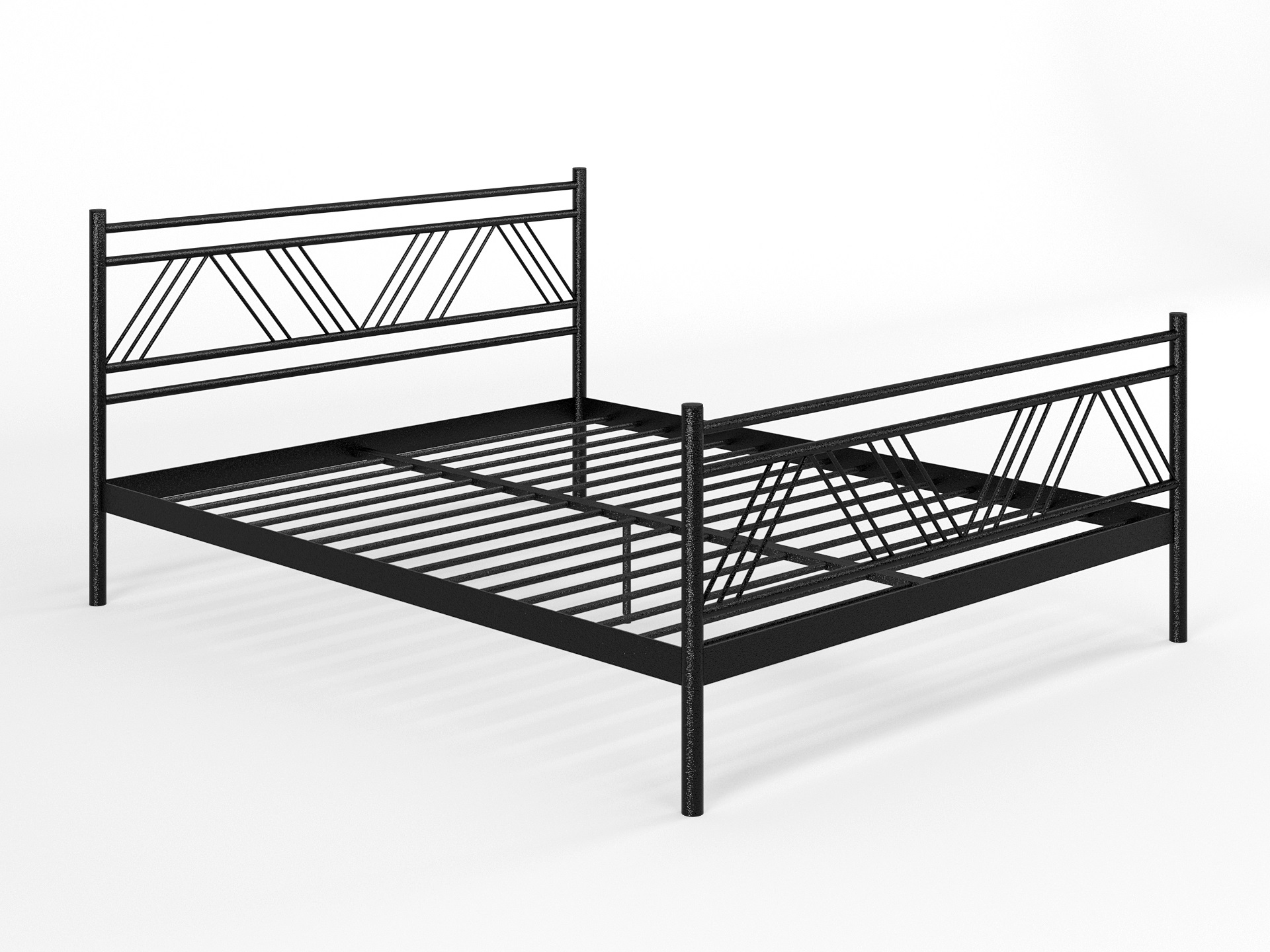 Двуспальная металлическая кровать "Аркон"