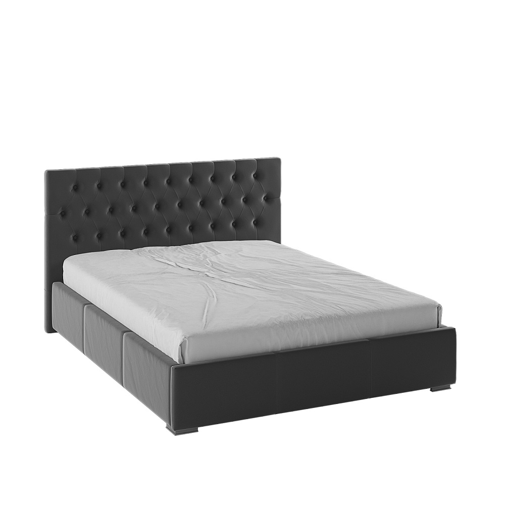 Двуспальная кровать Октавия с подъемным механизмом 160х200 160x200 С подъемным механизмом Серый(Domani)