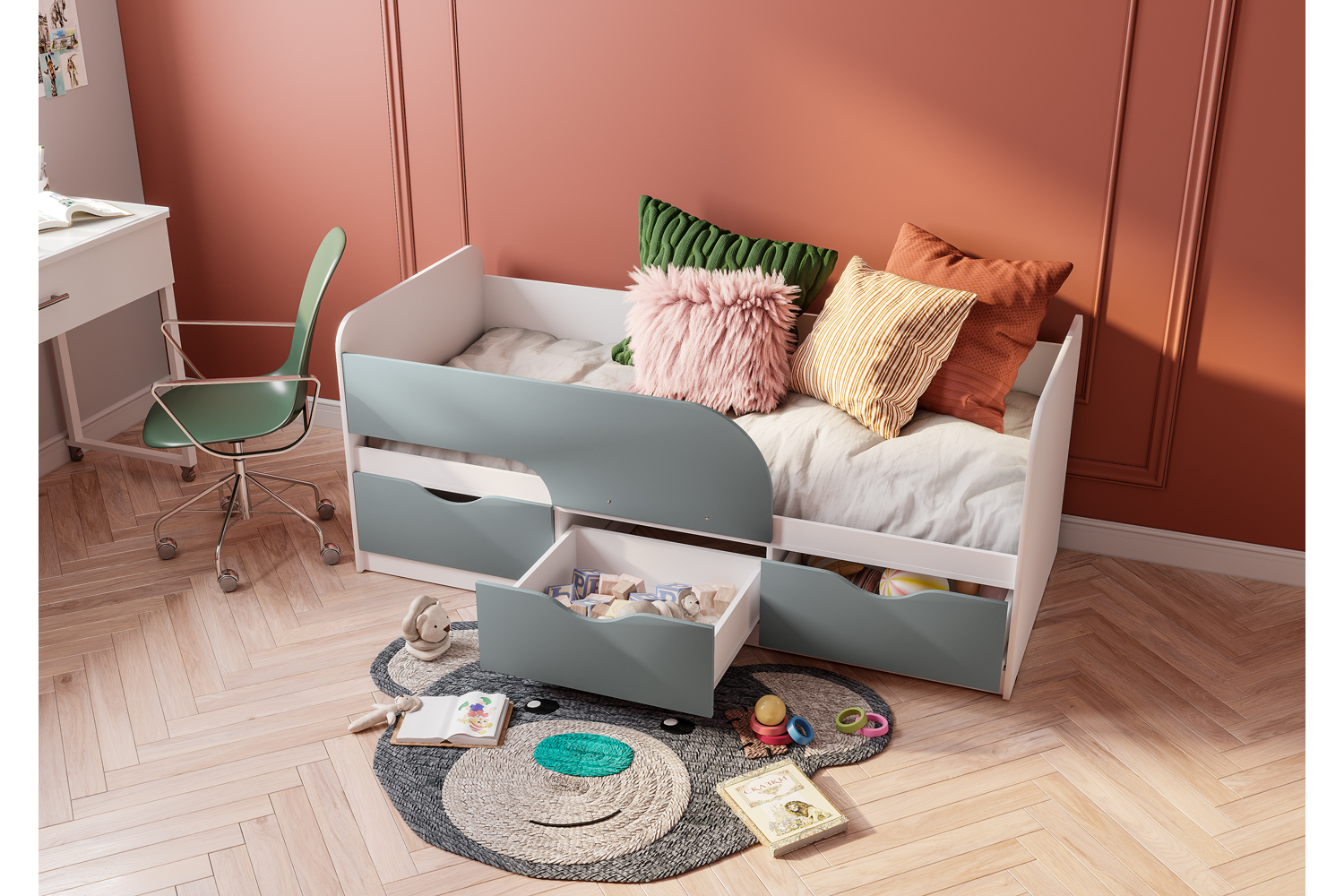 Детская кровать Стандарт КР-22 New