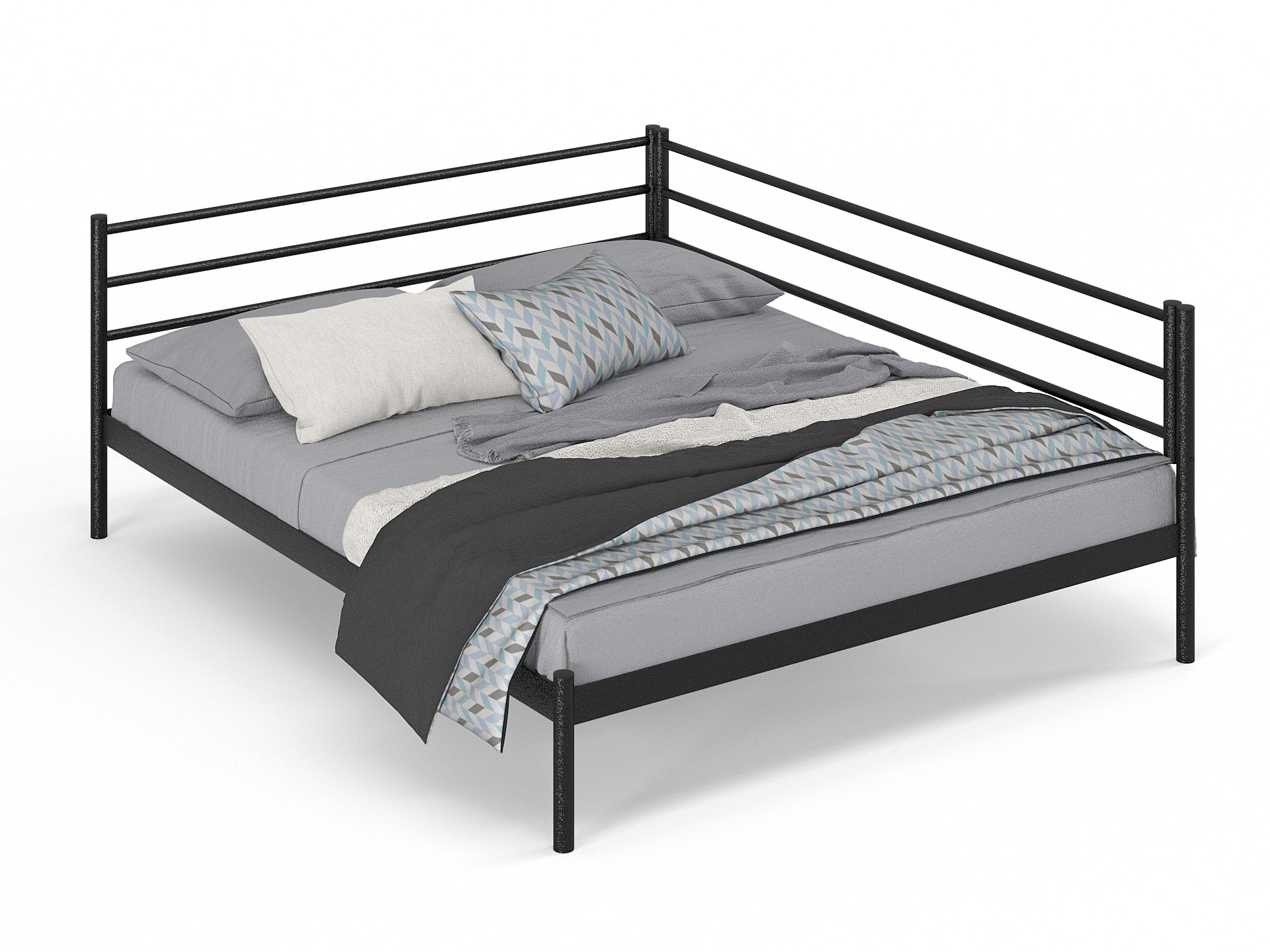 Двуспальная металлическая кровать "Экспо"