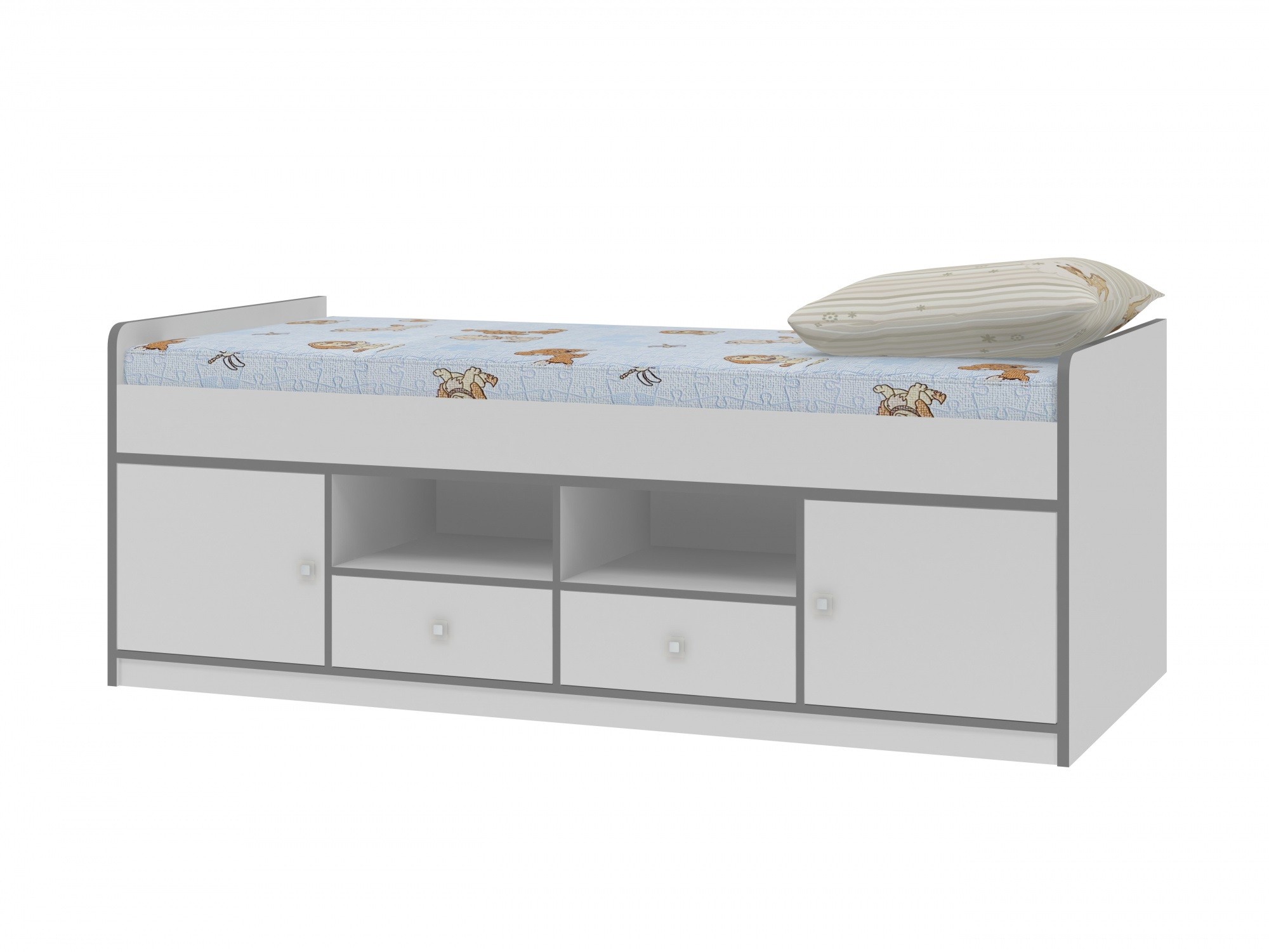 Детская кровать Дельта Сильвер 19.01