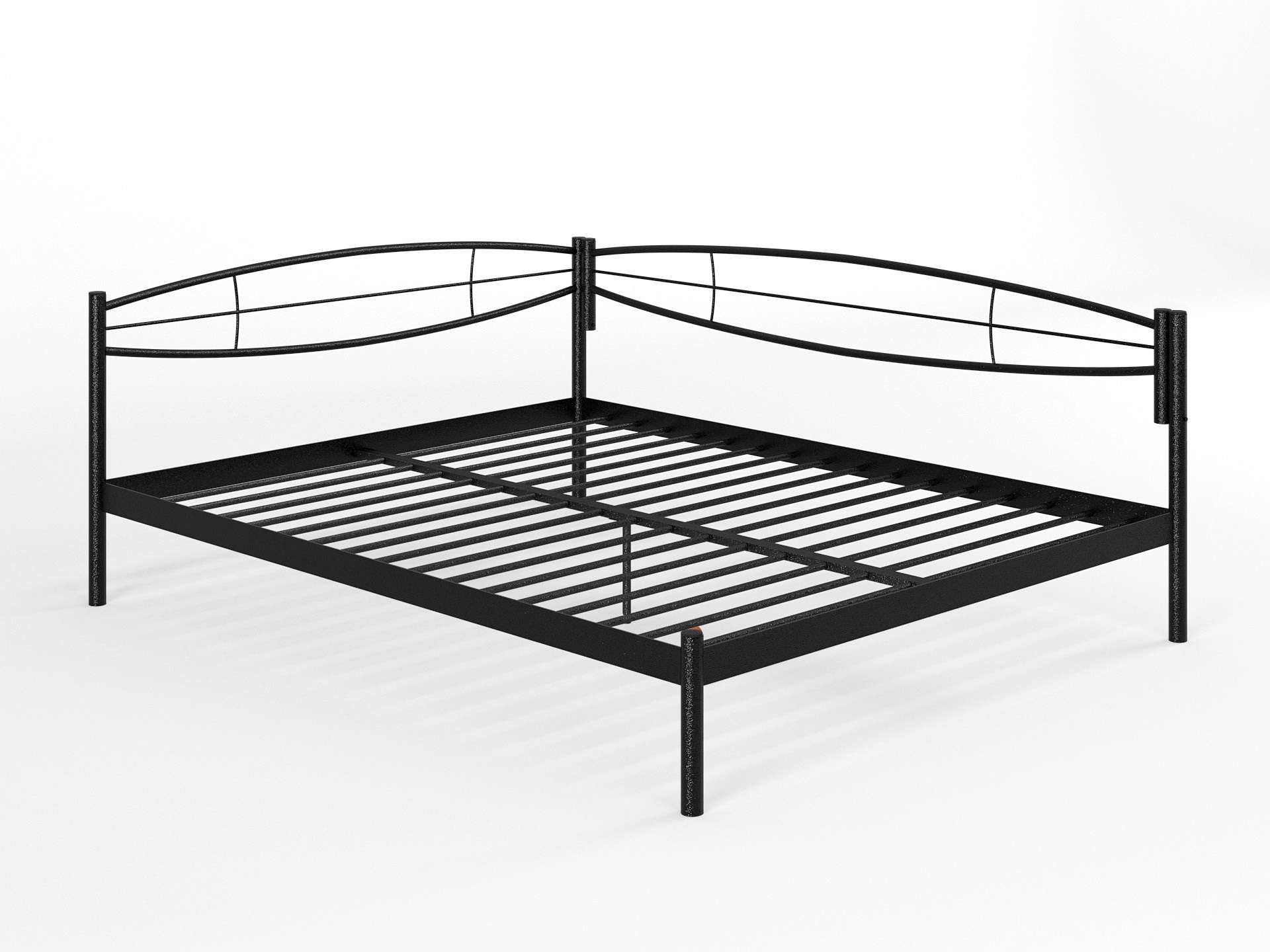 Двуспальная металлическая кровать "Аура"