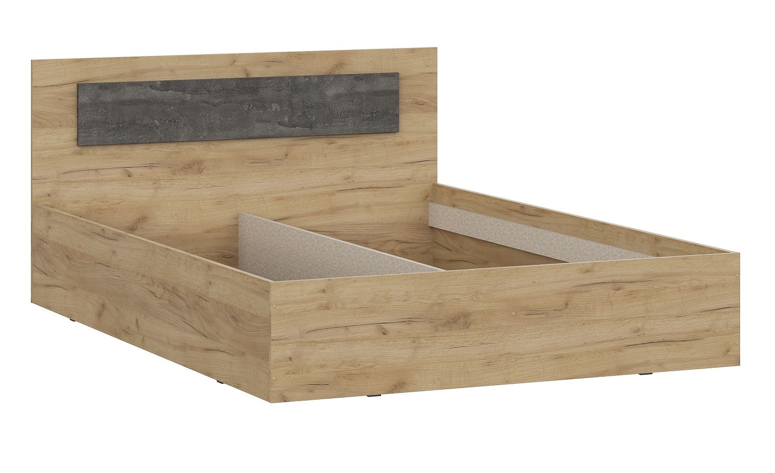 Двуспальная кровать с настилом ДСП Вена 160x200