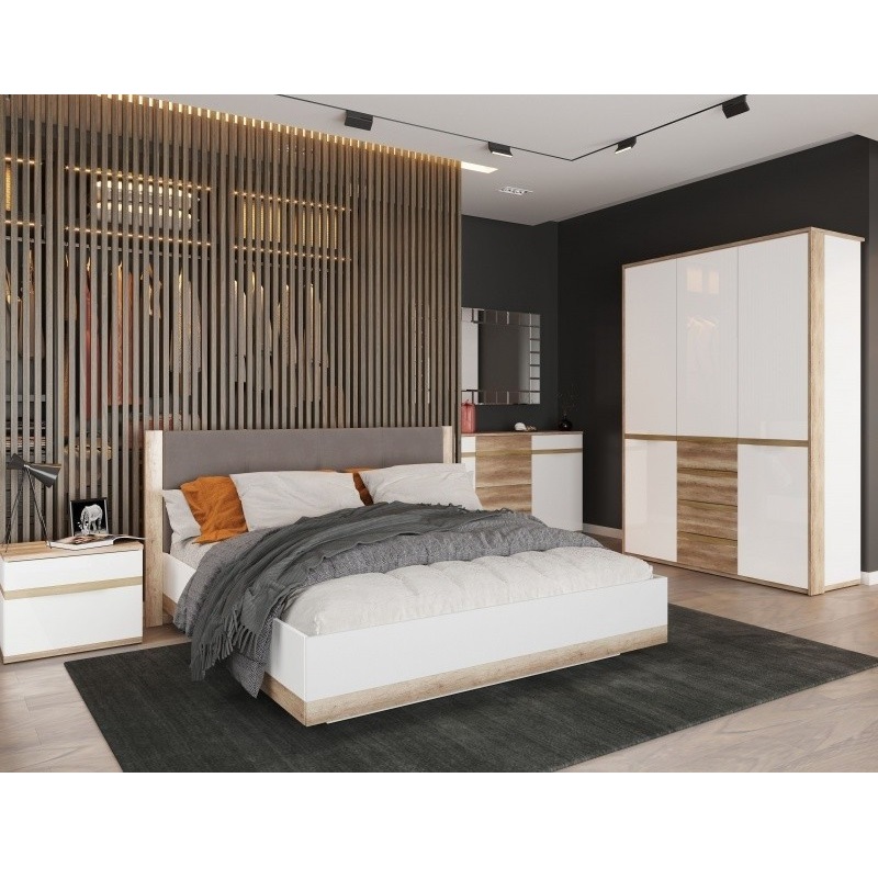 Двуспальная кровать с подъемным механизмом Николь-Люкс 05 160x200