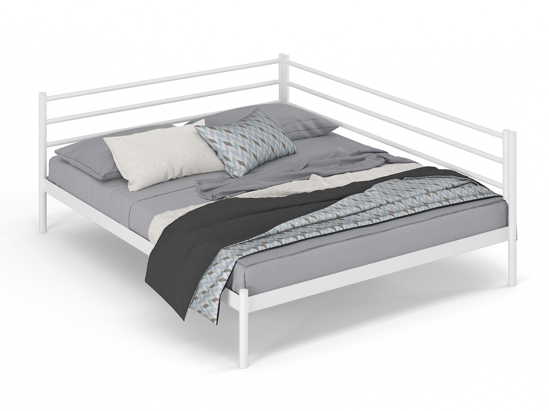 Двуспальная металлическая кровать "Экспо"