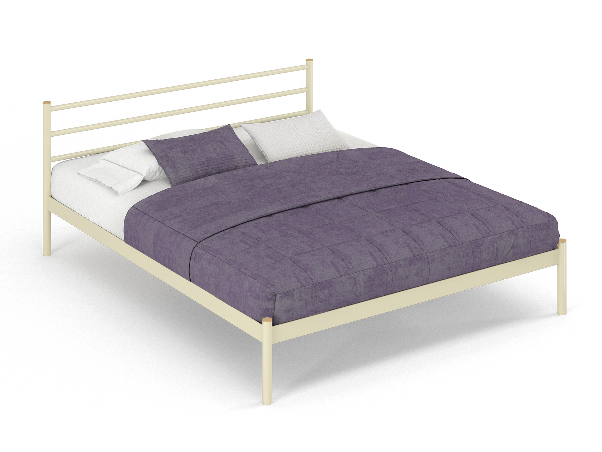 Двуспальная металлическая кровать "Экспо"