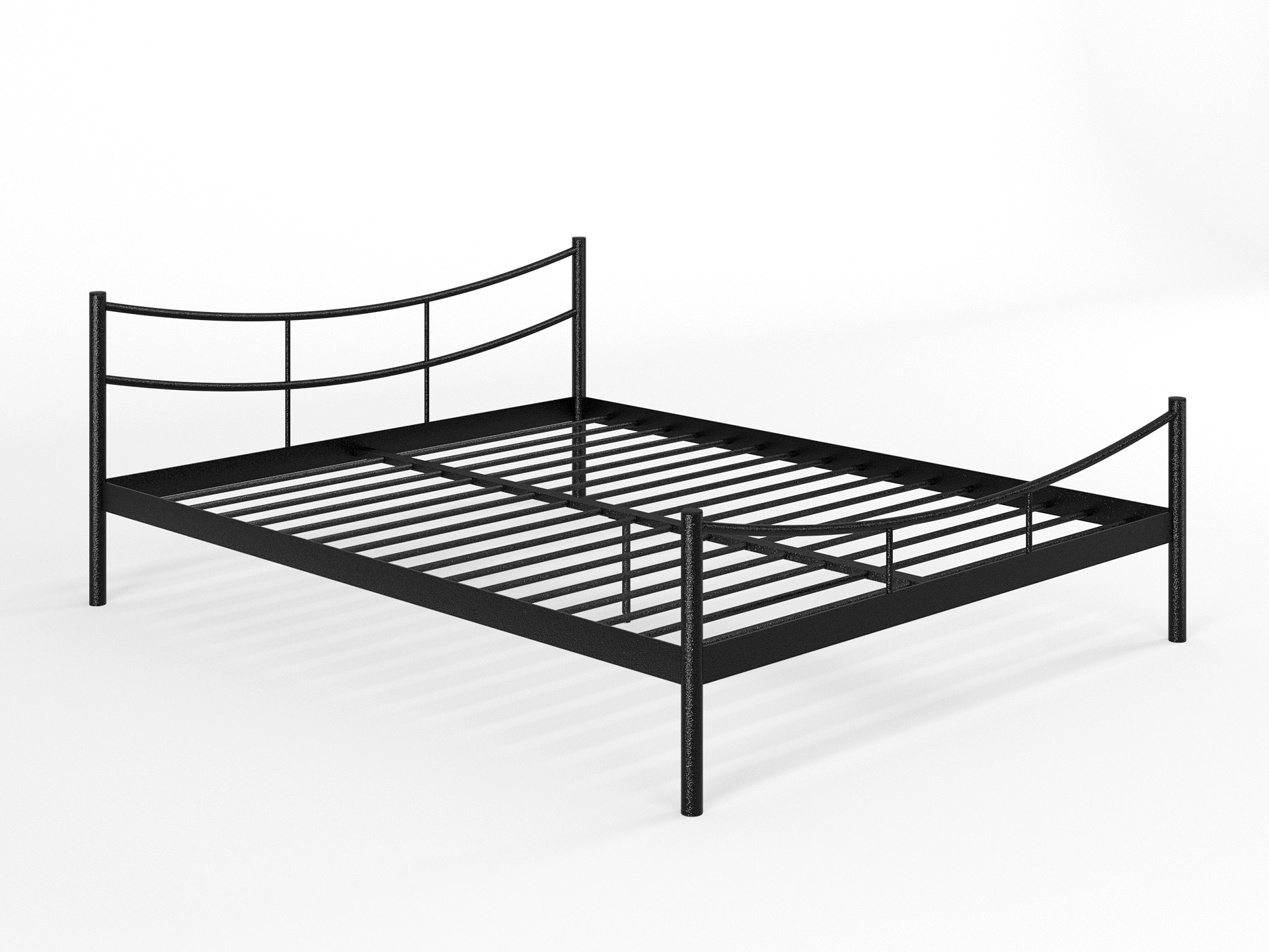 Двуспальная металлическая кровать "Брио"