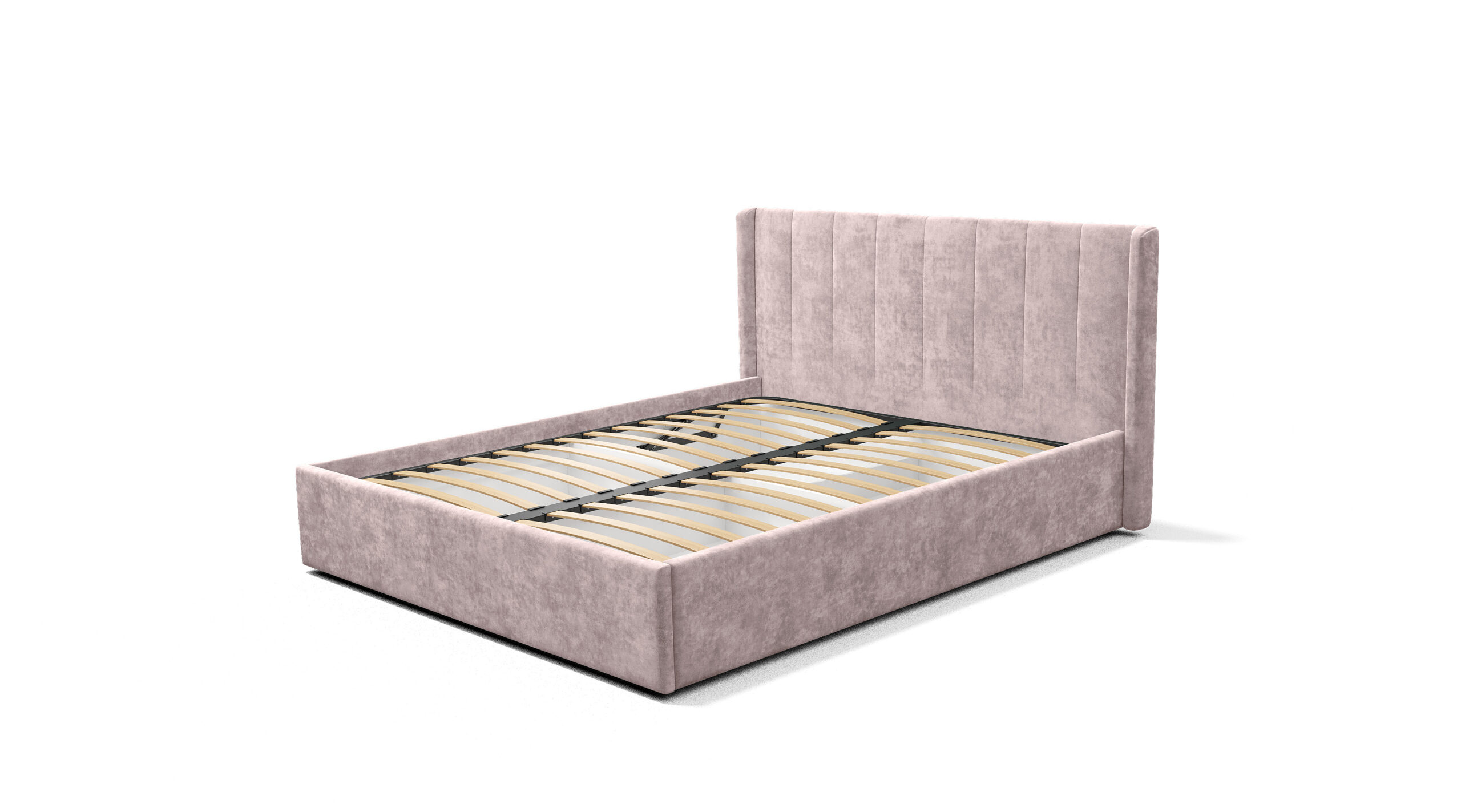 Двуспальная кровать Версаль КР-13 шарли пинк с подъемным механизмом