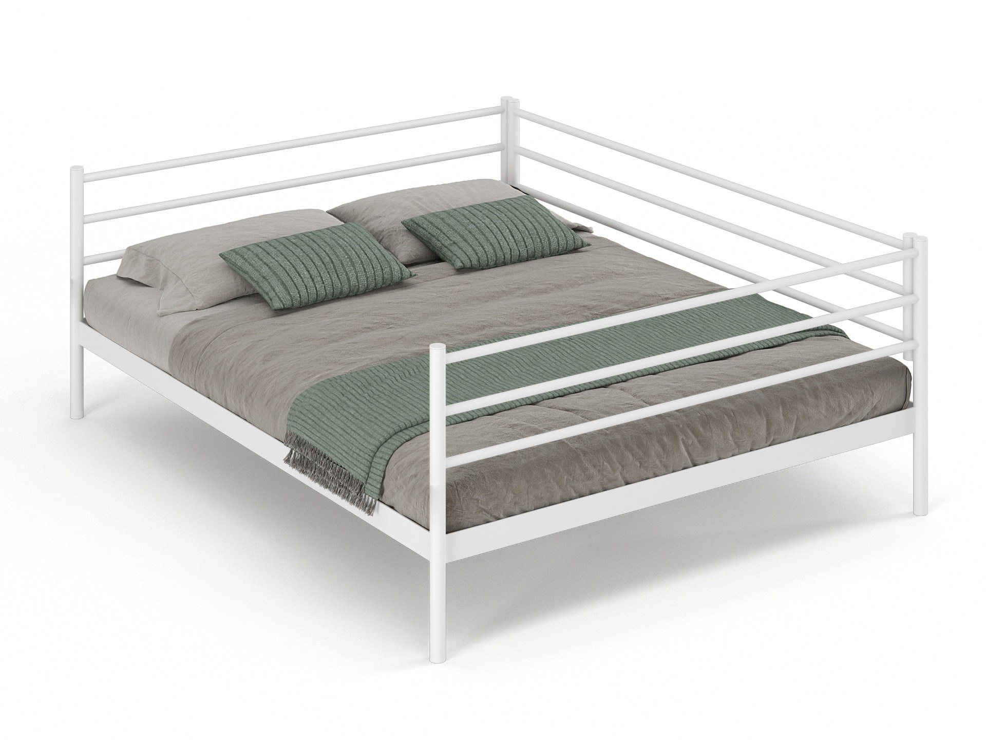 Двуспальная металлическая кровать "Экспо"