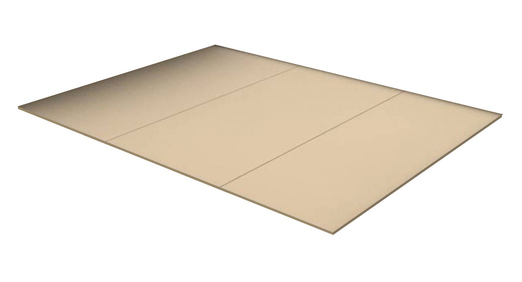 Двуспальная кровать Апполия с натилом ЛДСП