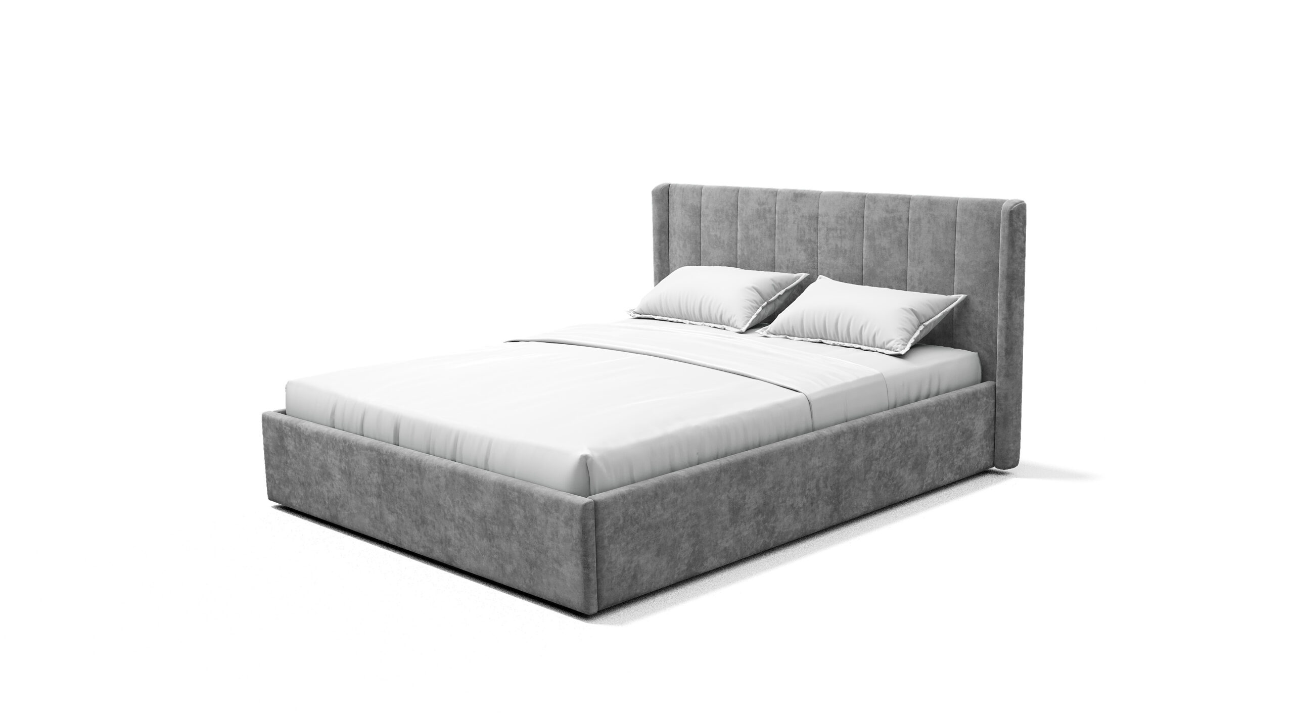 Двуспальная кровать Версаль КР-13 хром с подъемным механизмом